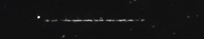 Unprocessed fireball image