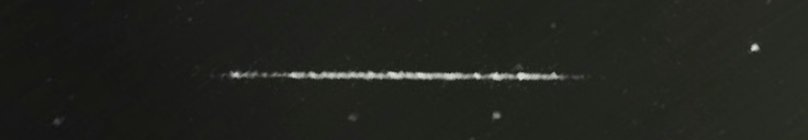 Unprocessed fireball image