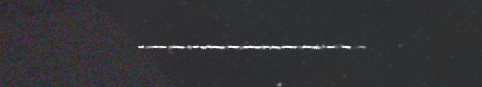 Unprocessed fireball image