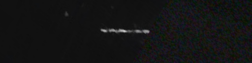 Unprocessed fireball image