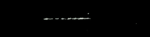 Processed fireball image