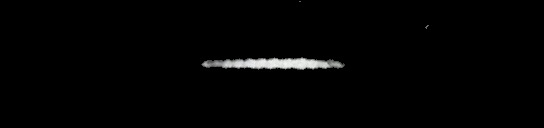 Processed fireball image