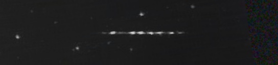 Unprocessed fireball image