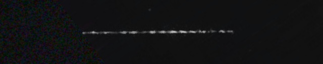 Unprocessed fireball image