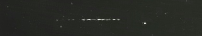 Unprocessed fireball image