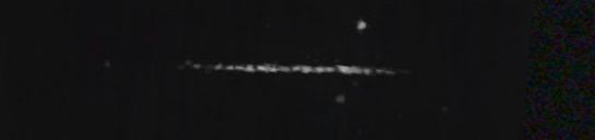 Unprocessed fireball image