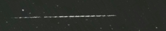 Unprocessed fireball image