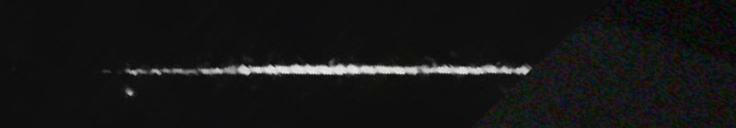 Unprocessed fireball image