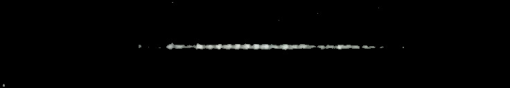 Processed fireball image