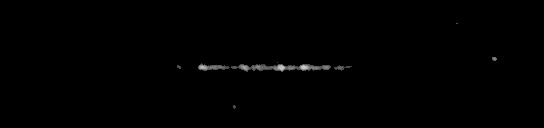 Processed fireball image