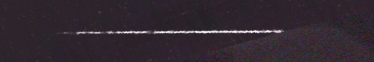 Unprocessed fireball image