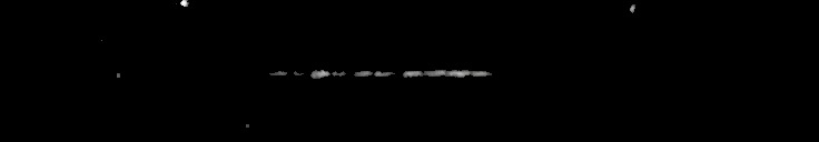 Processed fireball image