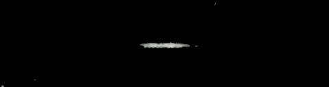 Processed fireball image