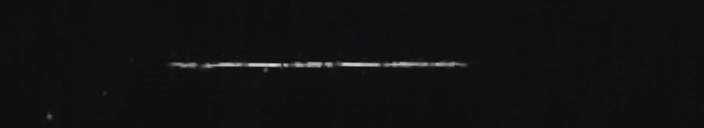 Unprocessed fireball image