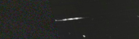 Unprocessed fireball image