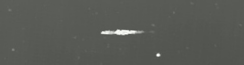 Unprocessed fireball image