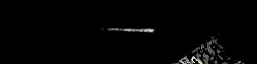 Processed fireball image