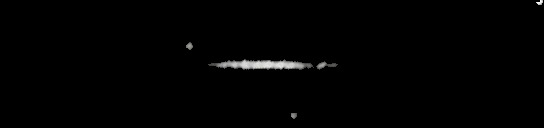 Processed fireball image