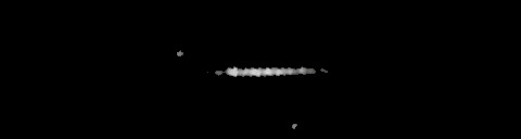 Processed fireball image