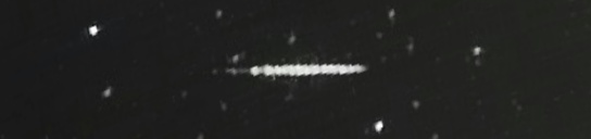 Unprocessed fireball image