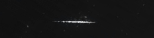 Unprocessed fireball image