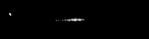 Processed fireball image