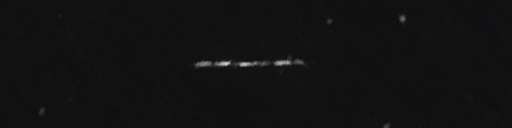 Unprocessed fireball image