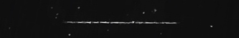 Unprocessed fireball image