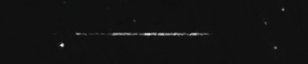 Unprocessed fireball image