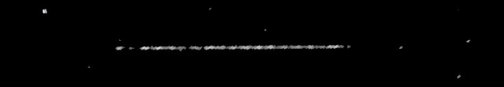 Processed fireball image