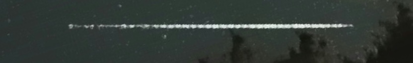 Unprocessed fireball image