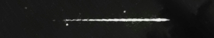 Unprocessed fireball image