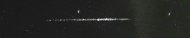 Unprocessed fireball image