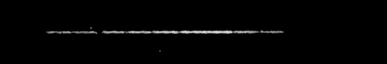 Processed fireball image