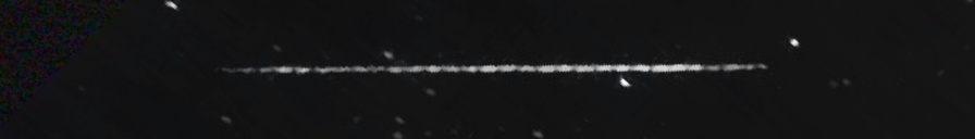 Unprocessed fireball image