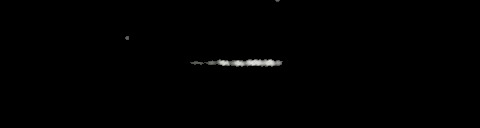 Processed fireball image
