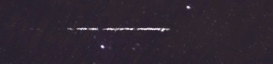 Unprocessed fireball image