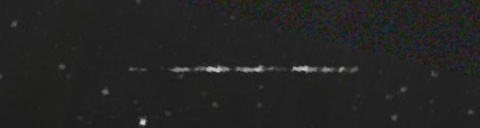 Unprocessed fireball image