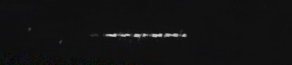 Unprocessed fireball image