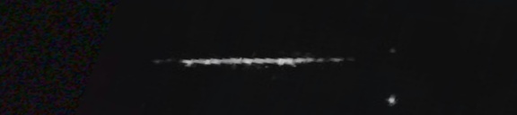 Unprocessed fireball image