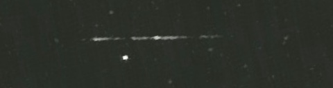 Unprocessed fireball image