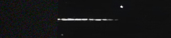 Unprocessed fireball image