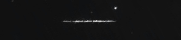 Unprocessed fireball image