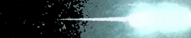 Processed fireball image