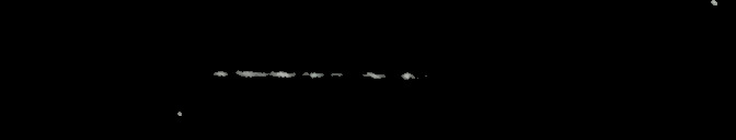 Processed fireball image