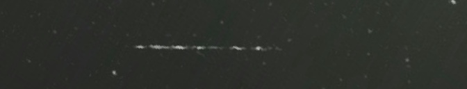 Unprocessed fireball image