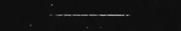 Unprocessed fireball image