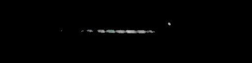 Processed fireball image