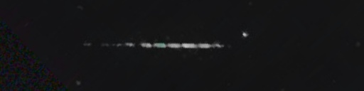 Unprocessed fireball image