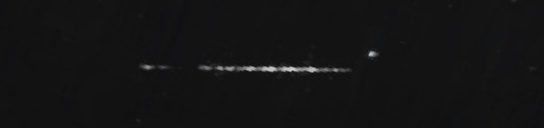 Unprocessed fireball image